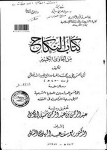 كتاب النكاح من الحاوي الكبير لأبي الحسن علي بن محمد بن حبيب الماوردي