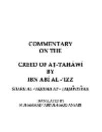 Commentary on the Creed of At-tahawi