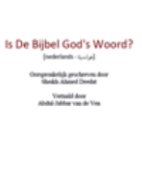 Is De Bijbel God's Woord?