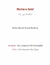 Mutiara Salaf