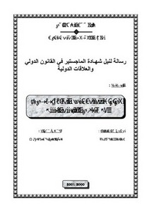 رسائل قانونية جزائرية - قرارات منظمة الأمم المتحدة ودورها في تطوير القانون الدولي